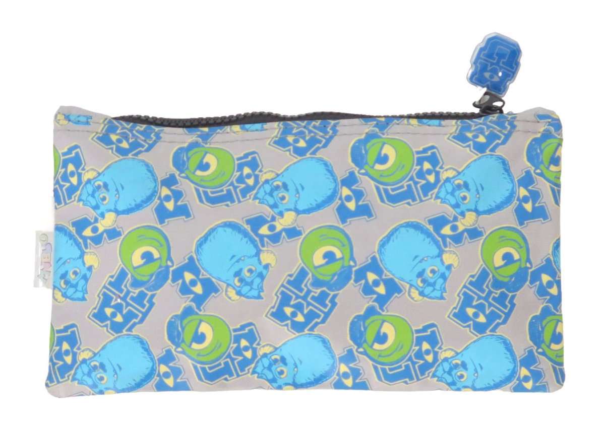 Cartuchera Canopla de un cierre con estampado en relieve de Monsters Inc