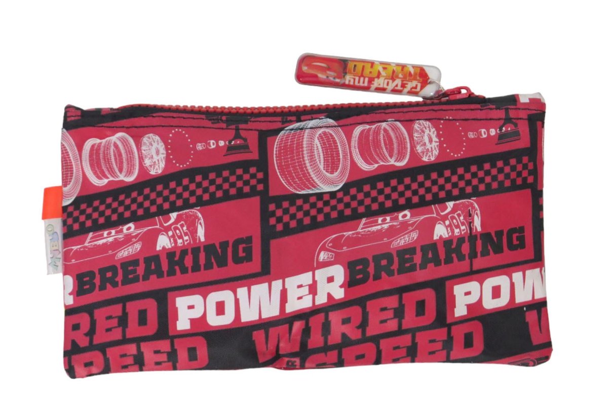 Cartuchera Canopla de un cierre con estampado en relieve de Cars