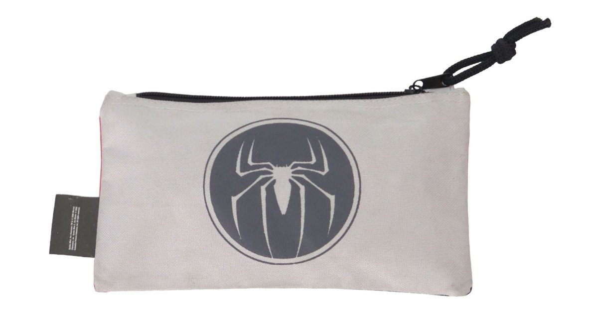 Cartuchera Canopla de un cierre con estampado de spiderman Hombre Araña