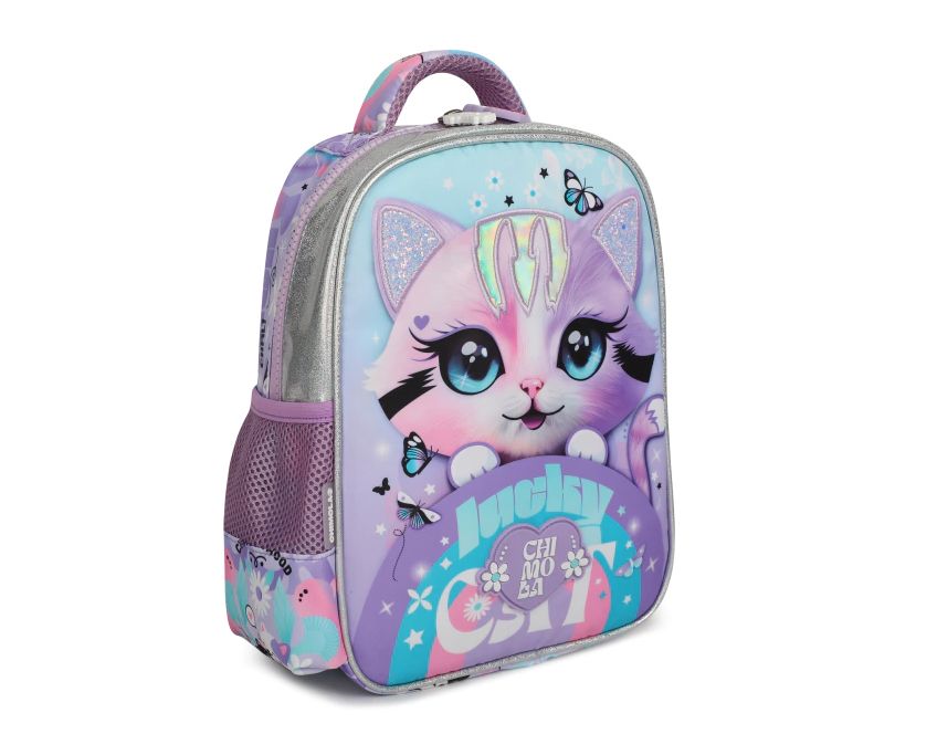 Mochila De Espalda Jardin Lucky Cat - Gato - Gatito - 12 Pulgadas