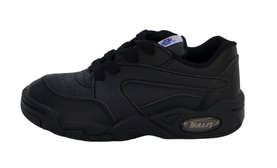 Zapatilla Colegial Cuerina con Cordon