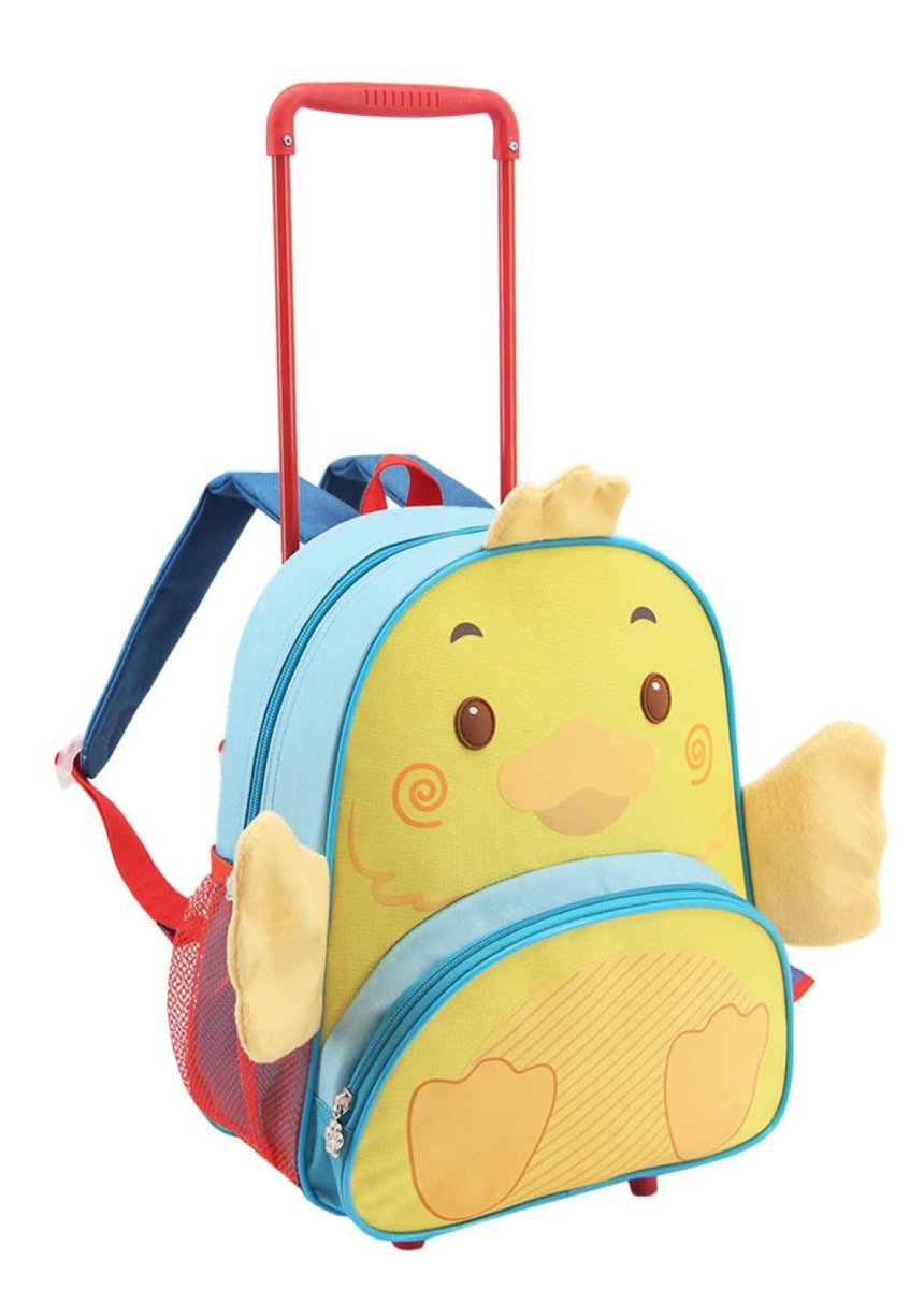Mochila Con Carro Jardin Animal - Pollito