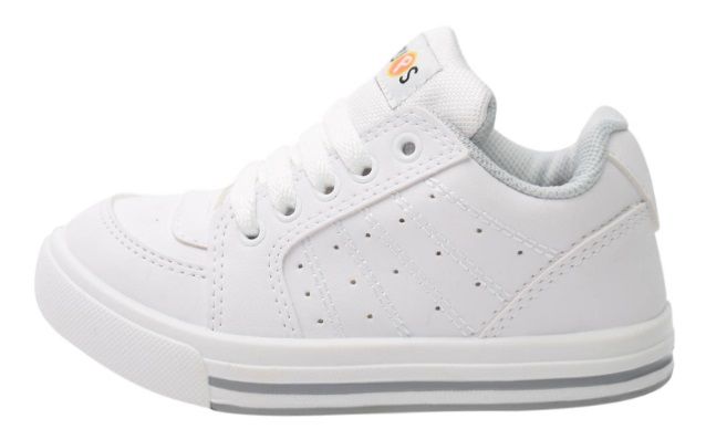 Zapatilla Cuerina Con Cordon