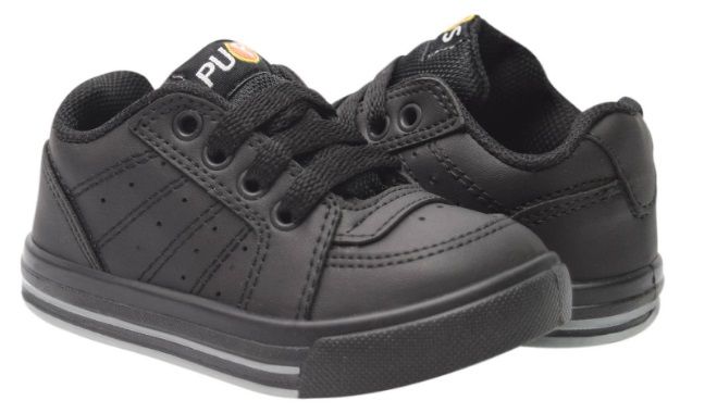 Zapatilla Cuerina Con Cordon