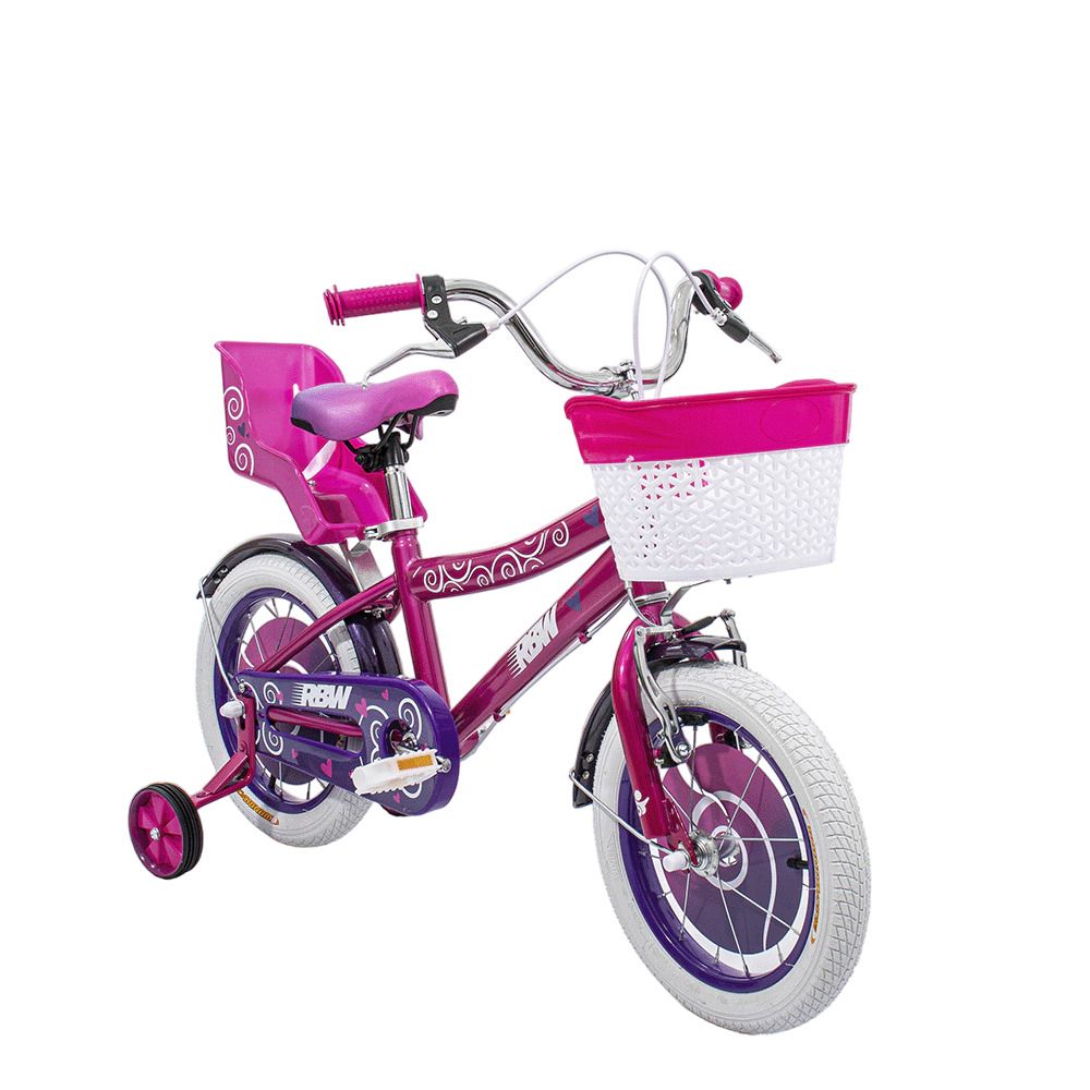 Bicicleta Rodado 14 Con Canasto