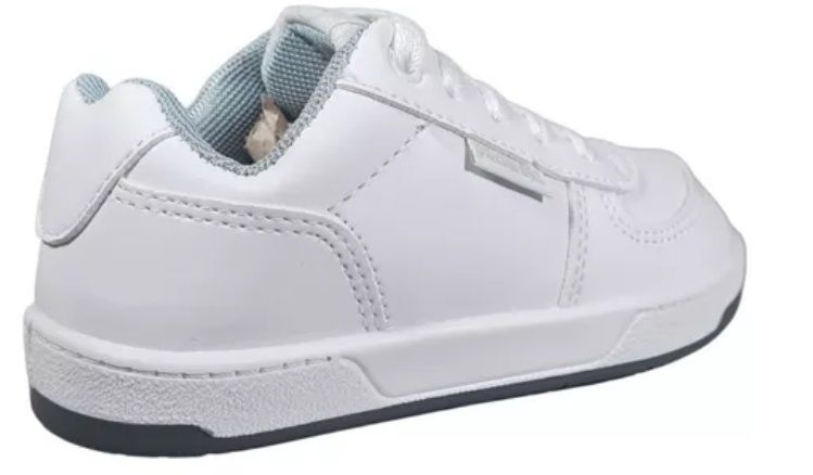 Zapatilla Cuerina Colegial Con Cordon