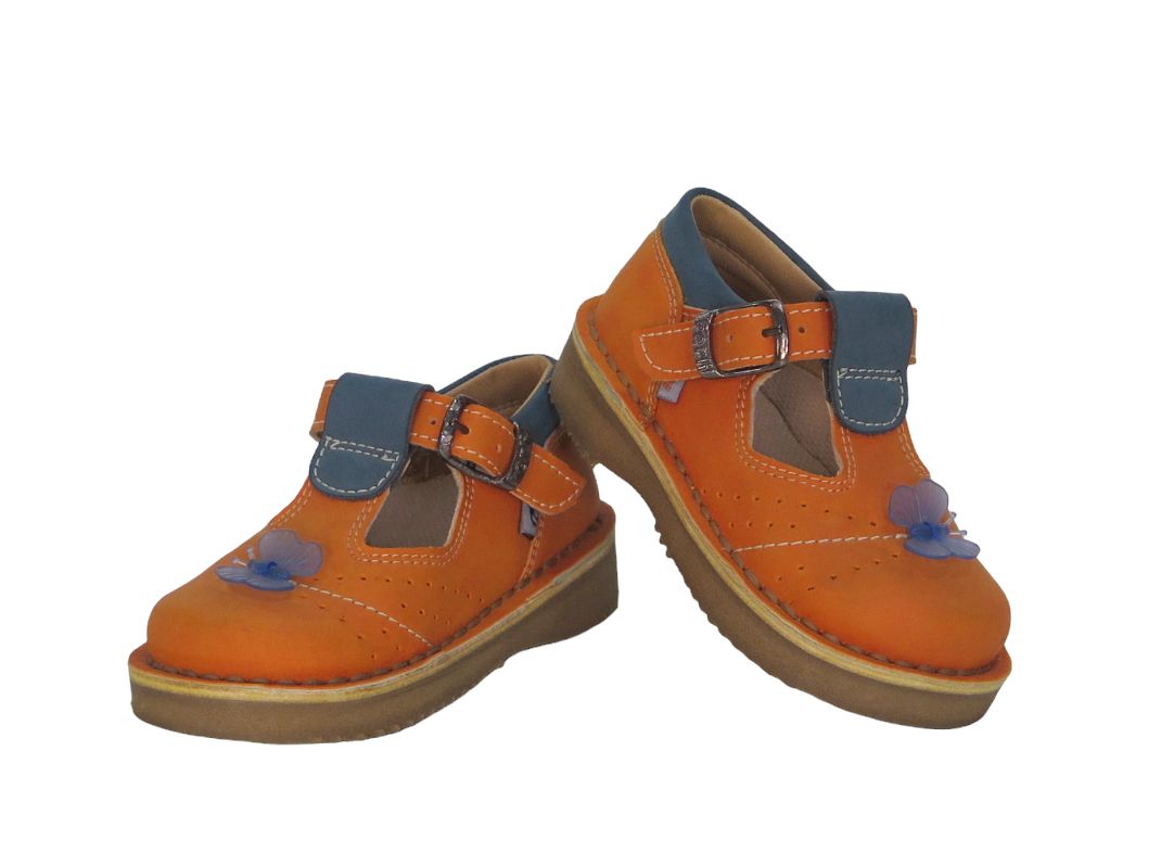 Guillermina Nobuk Con Hebilla y Aplique Flor