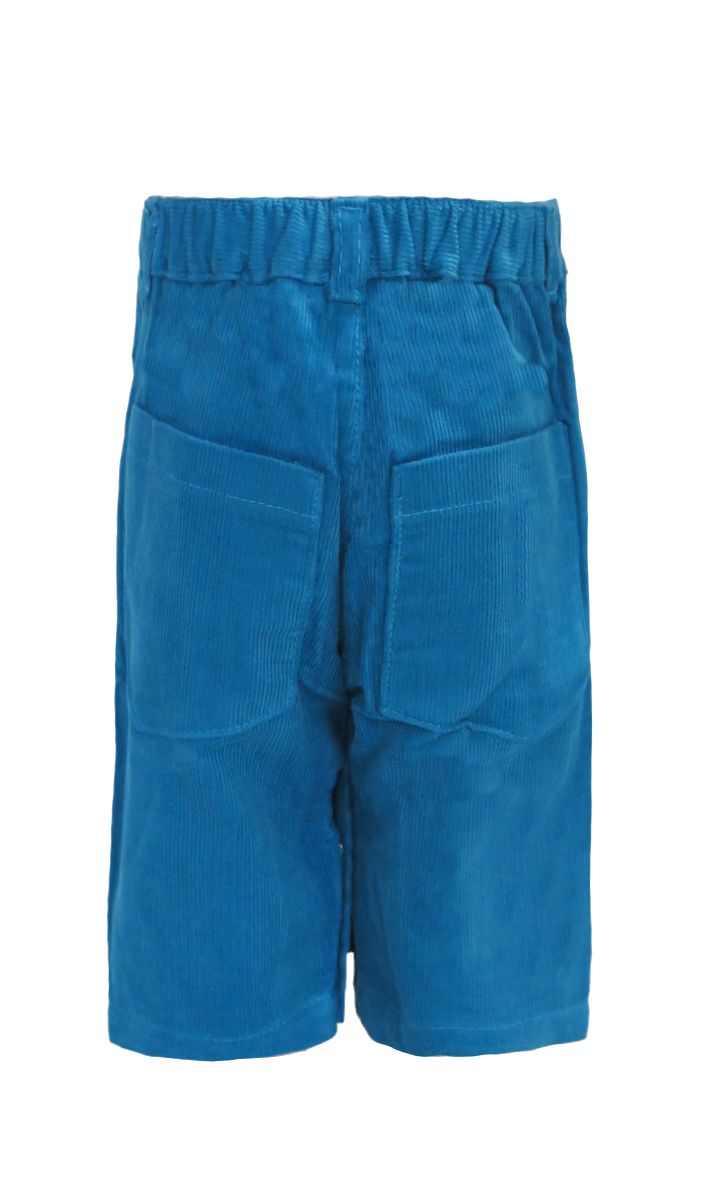 Pantalon de Corderoy con Cintura Elastizado y Broches   Pañalero