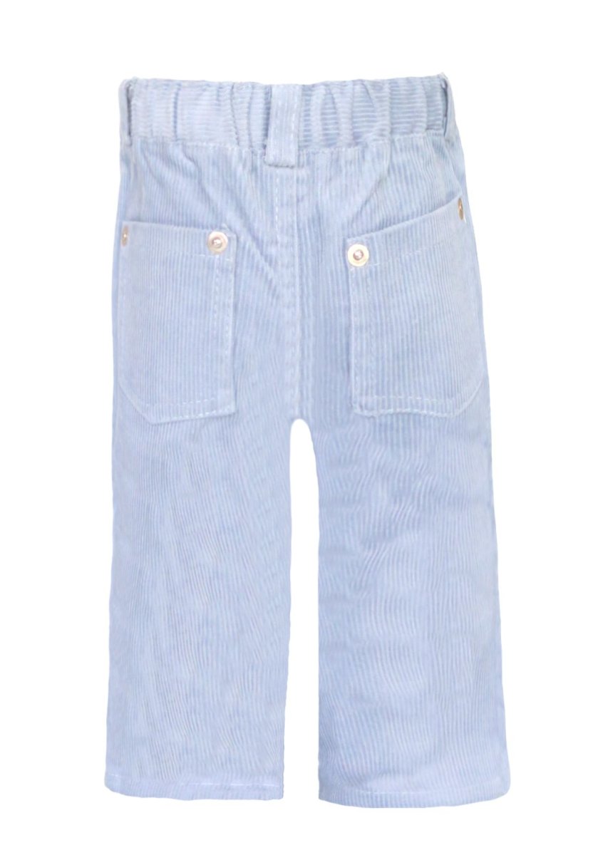 Pantalon de Corderoy con cintura elastizada Broches