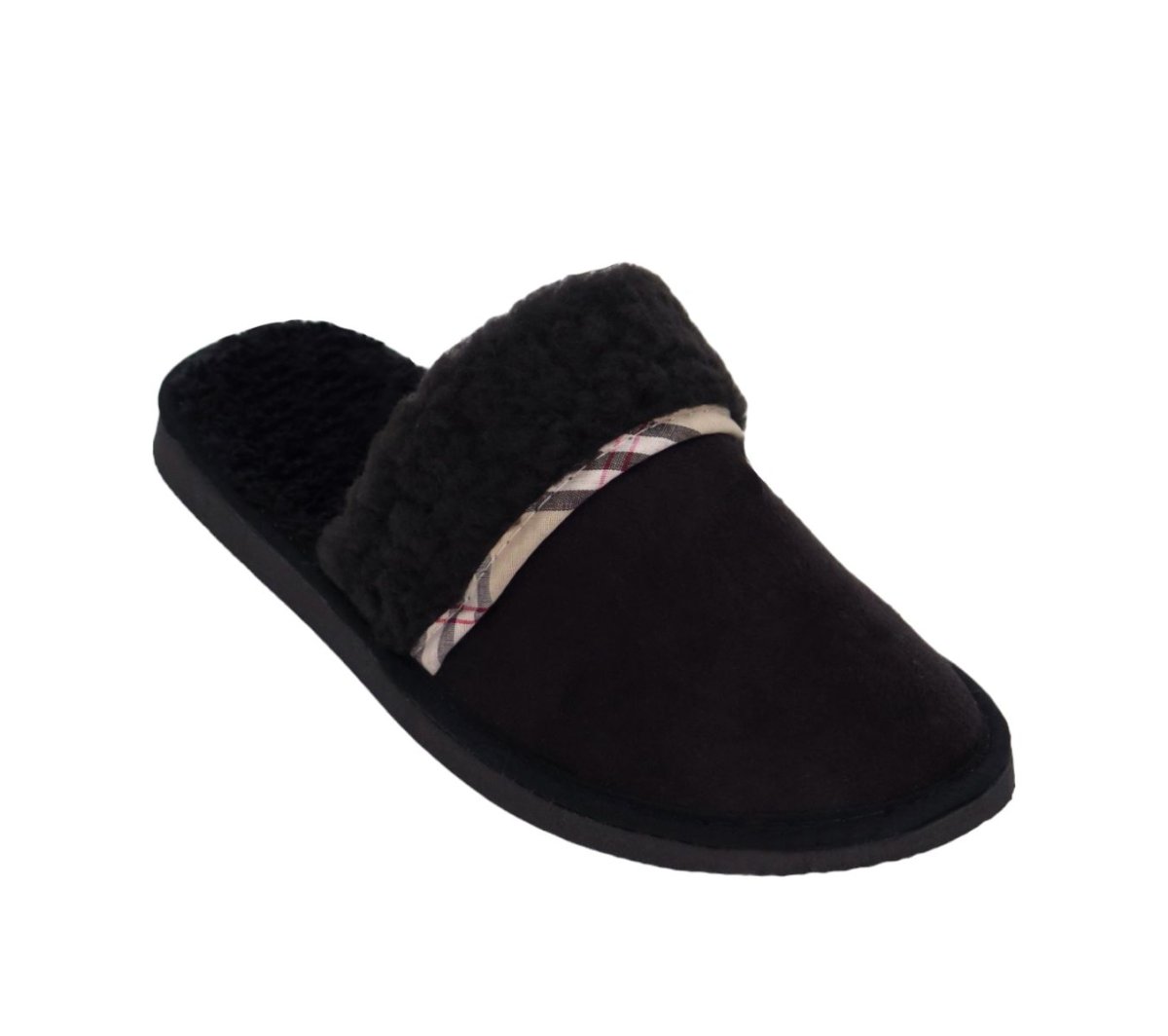 Pantufla Chinela Paño Gamuzado Con Corderito