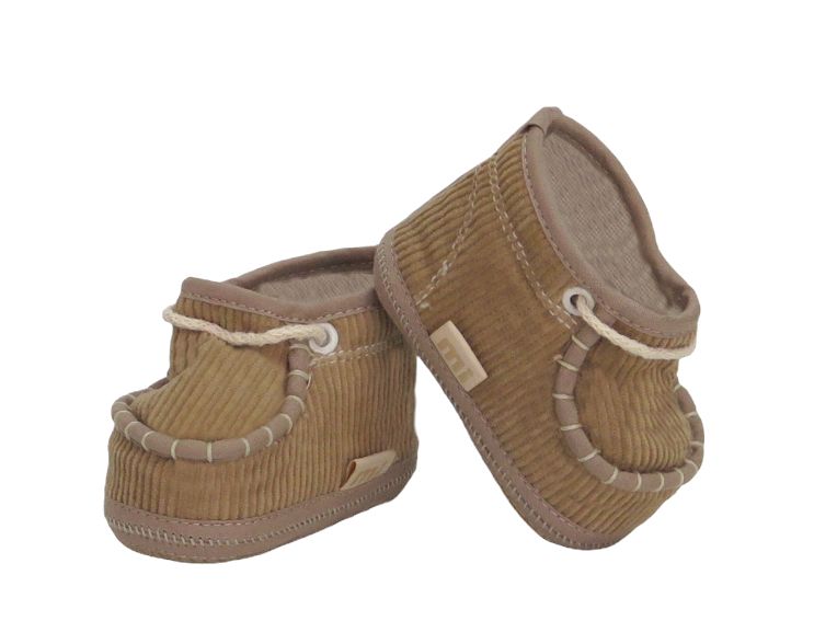 Botita sin Base Corderoy Liso cordon