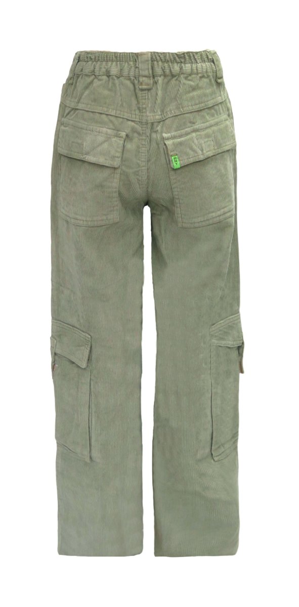 Pantalon de Corderoy con Bolsillo Cargo