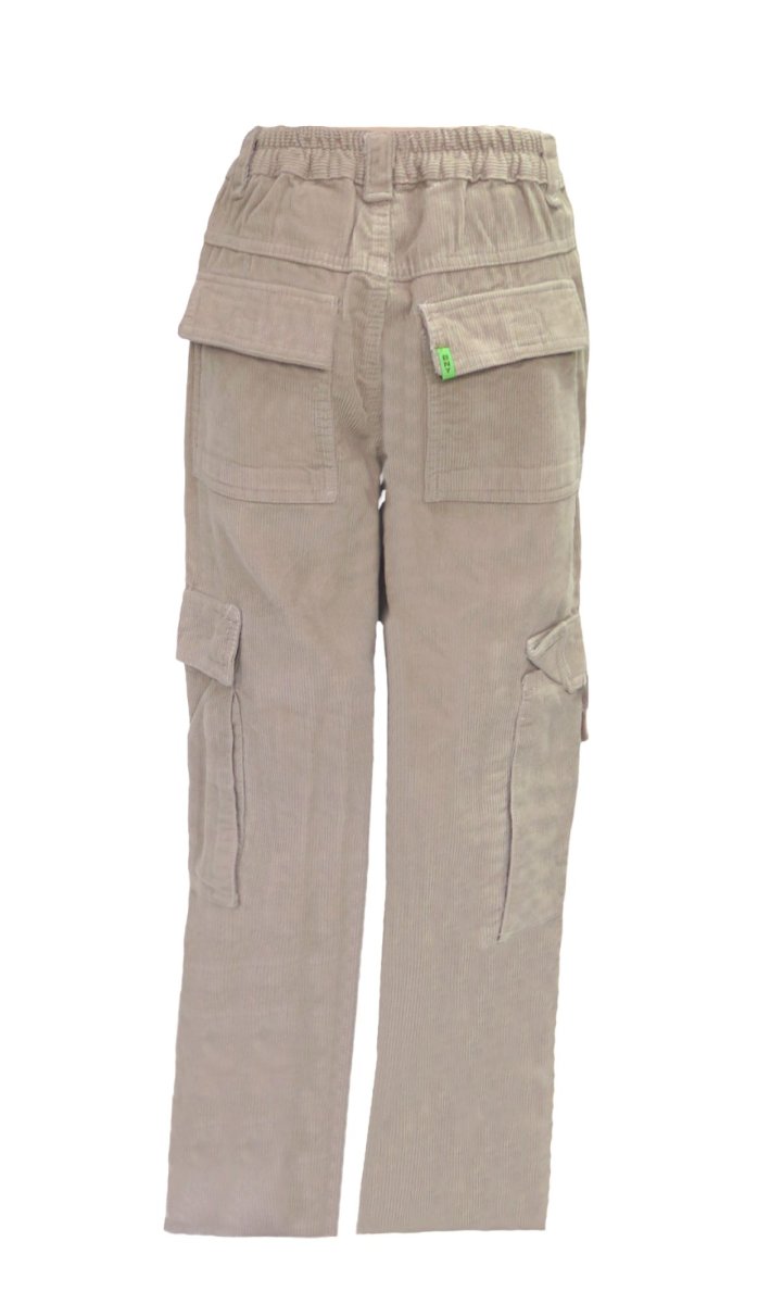 Pantalon de Corderoy con Bolsillo Cargo
