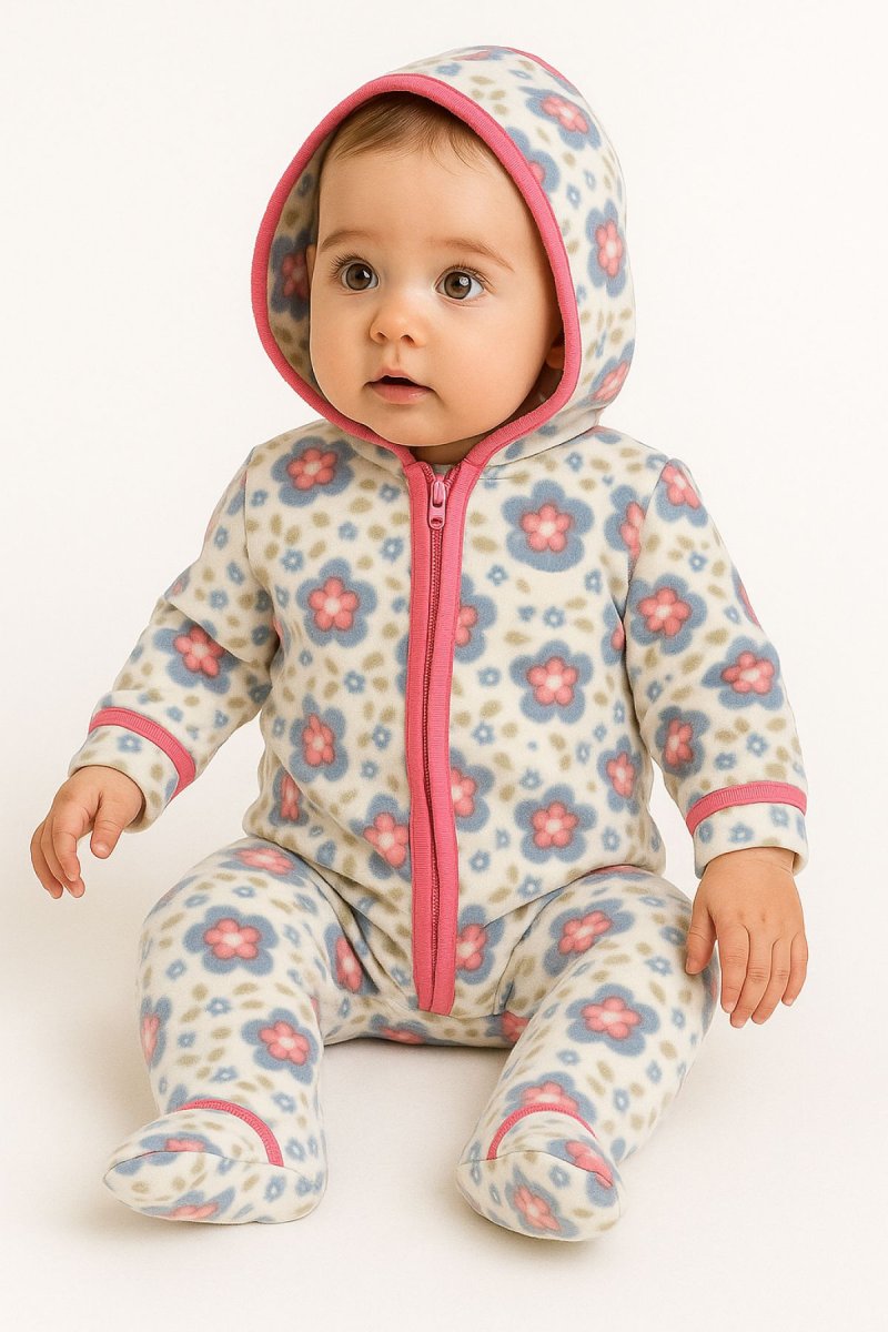 Enterito polar estampado manga larga