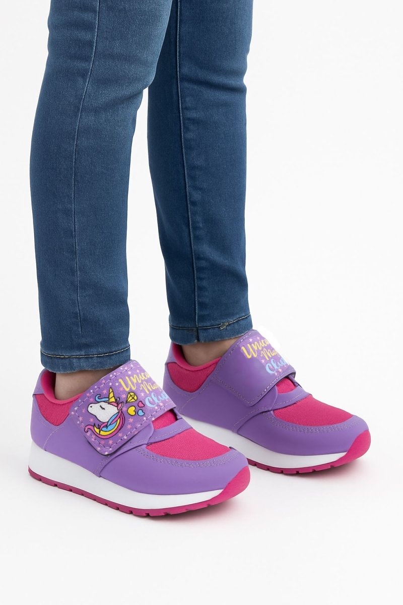 Zapatilla Deportiva Velcro de Unicornio