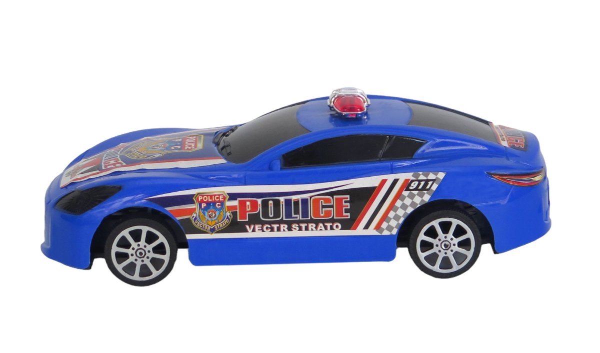 Auto Vehiculo Policia A Friccion - En Burbuja