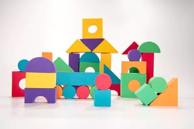 Bloques Para Imaginar Y Construir De Goma Eva - 40 Piezas