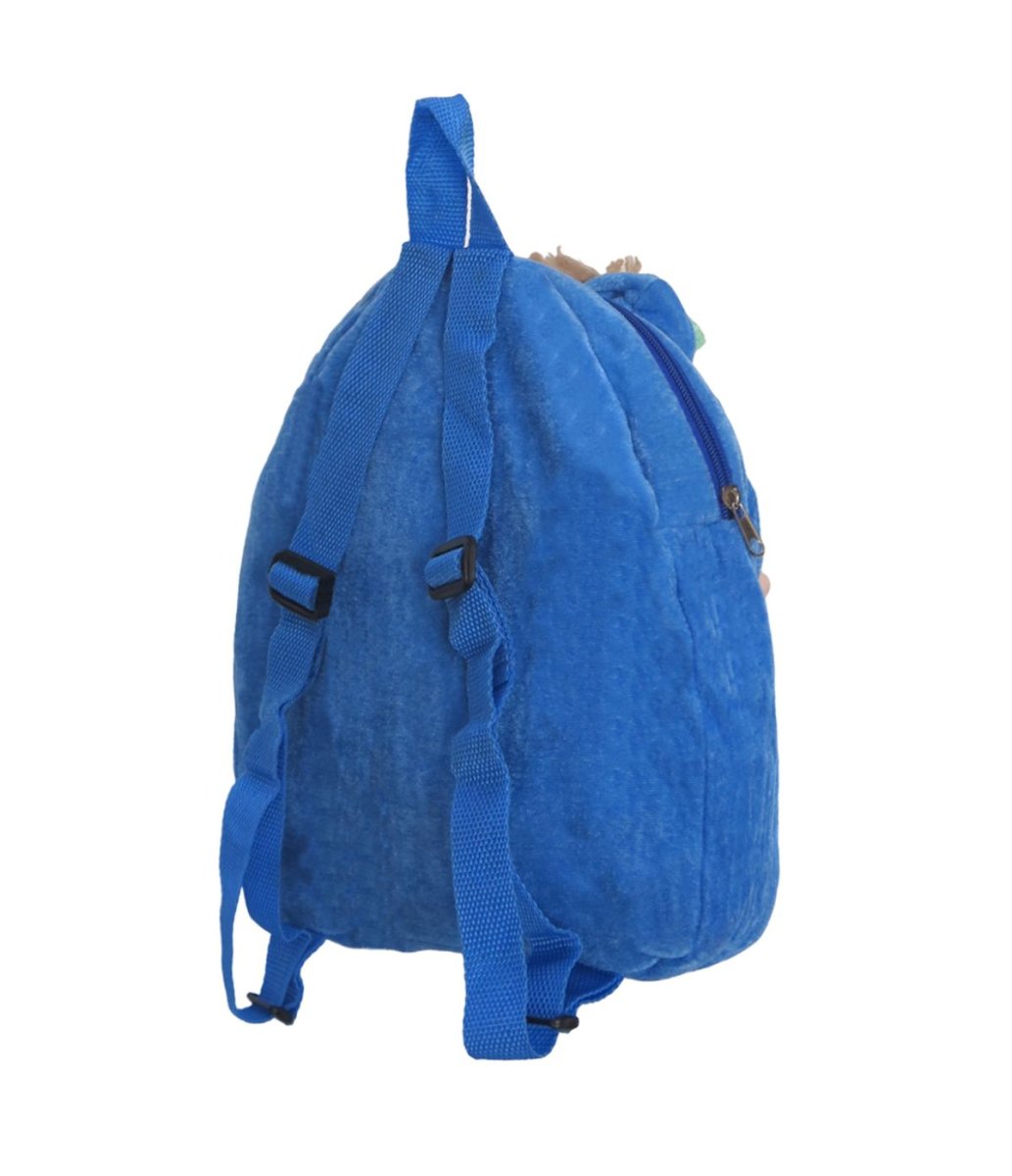 Mochila Peluche de Espalda Con Muñeco de tela