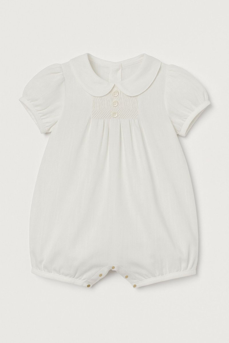 Enteritos Babucha crep  punto smock