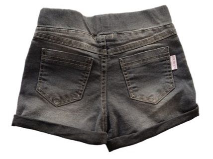 Short de Jean Elastizado con Cintura