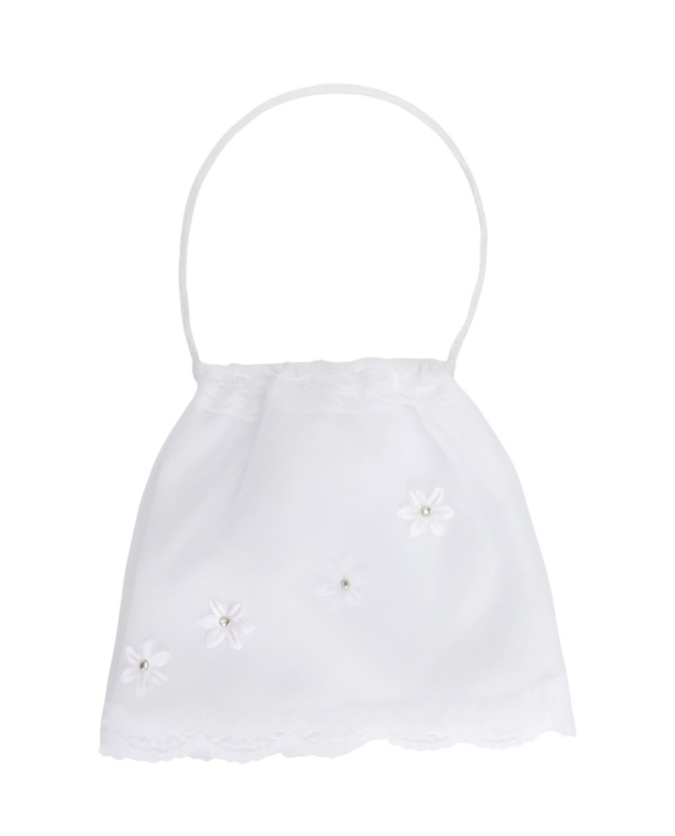 Limosnera con stras y Flores