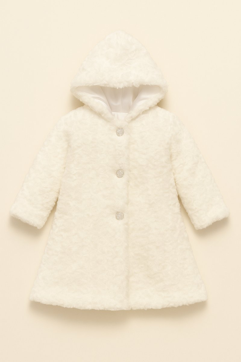 Tapado piel con flores rococo