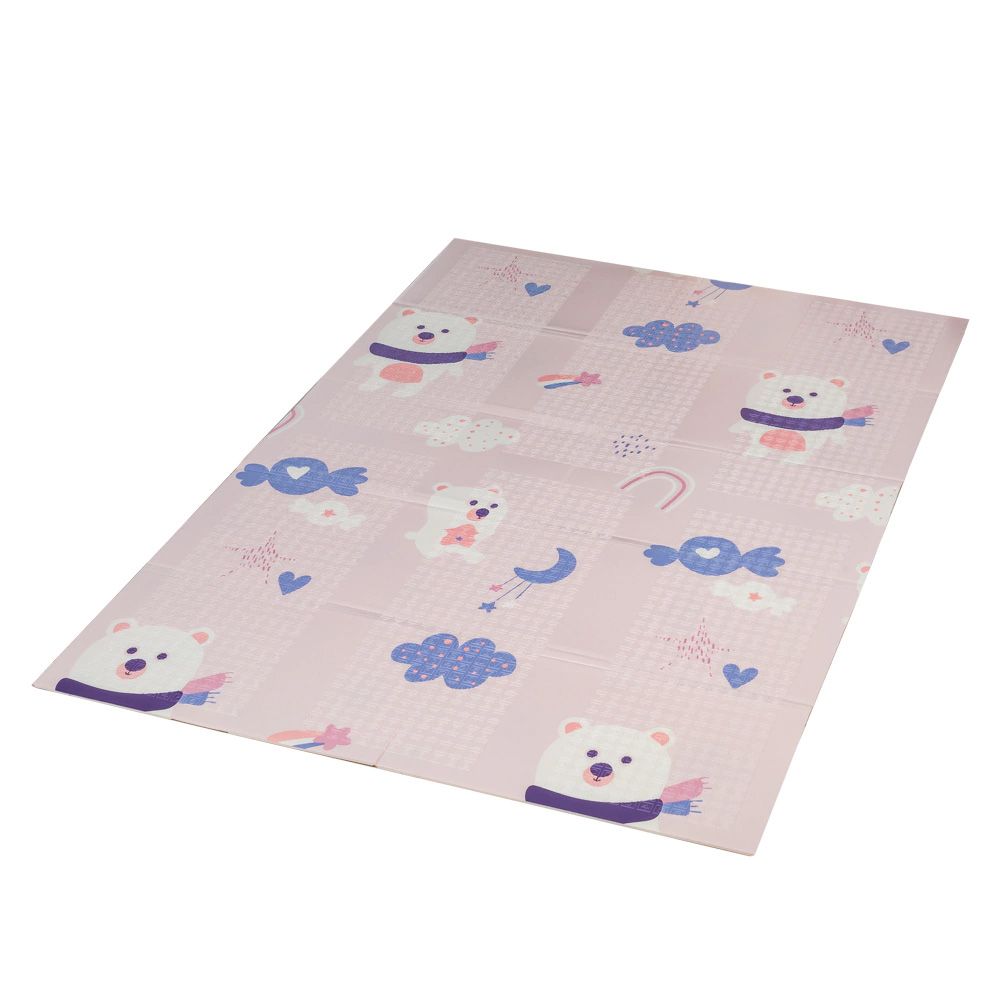 Alfombra Antigolpes Plegable Infantil Reversible 180 Cm X 120 Cm X 0.8 Cm