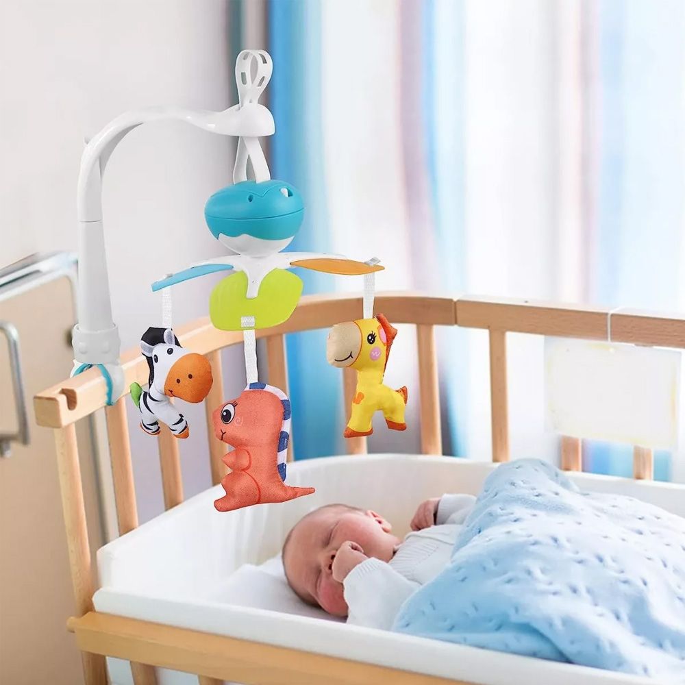 Cunero Movil Bebe Musical 2 En 1