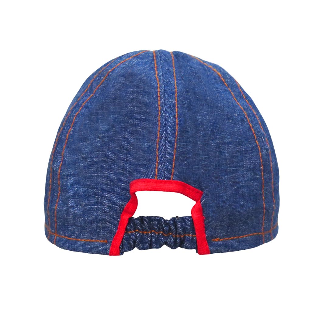 Gorro Cap Con Visera Jean Con Elastico