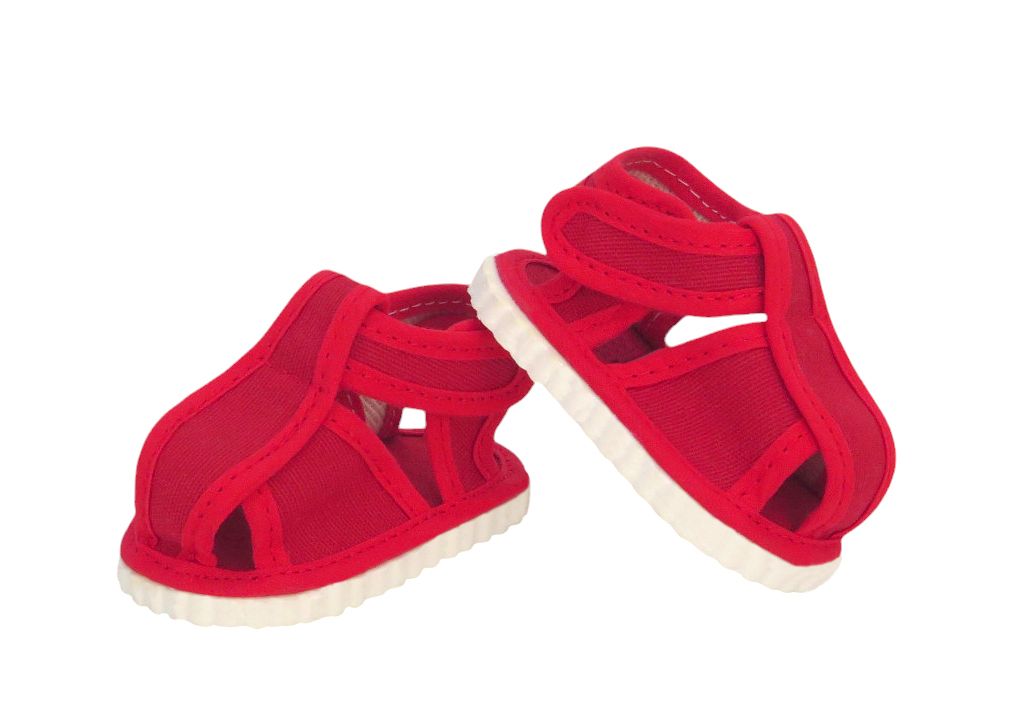 Sandalia Lisa velcro con base