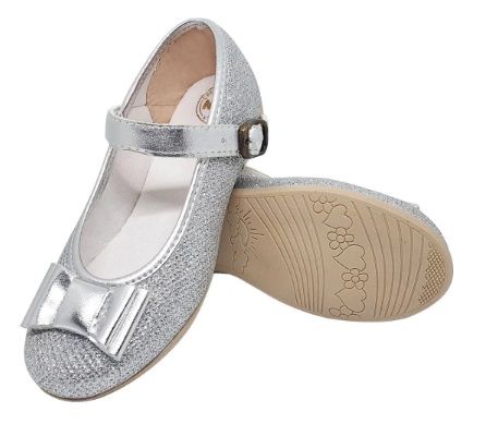 Guillermina Lurex con moño