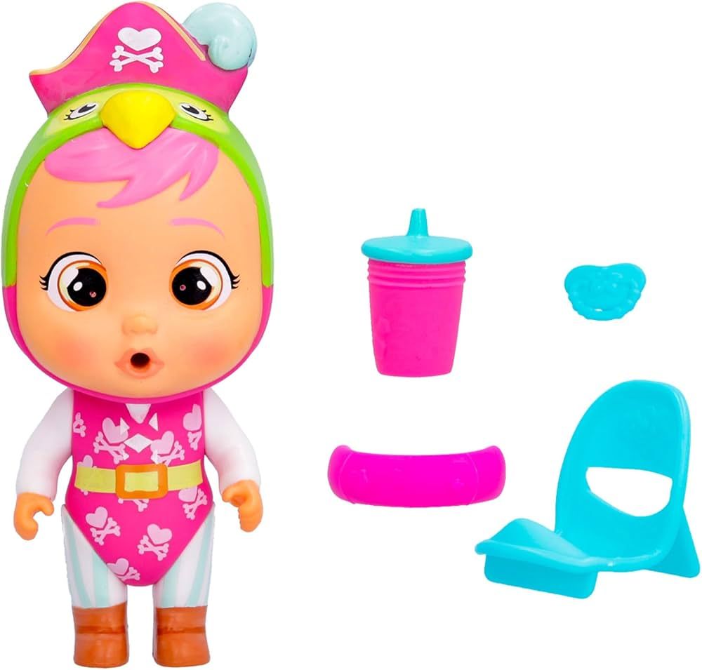 Muñeca Cry Babies Tropical - Lora - Beach Babies - Cambia Con El Agua