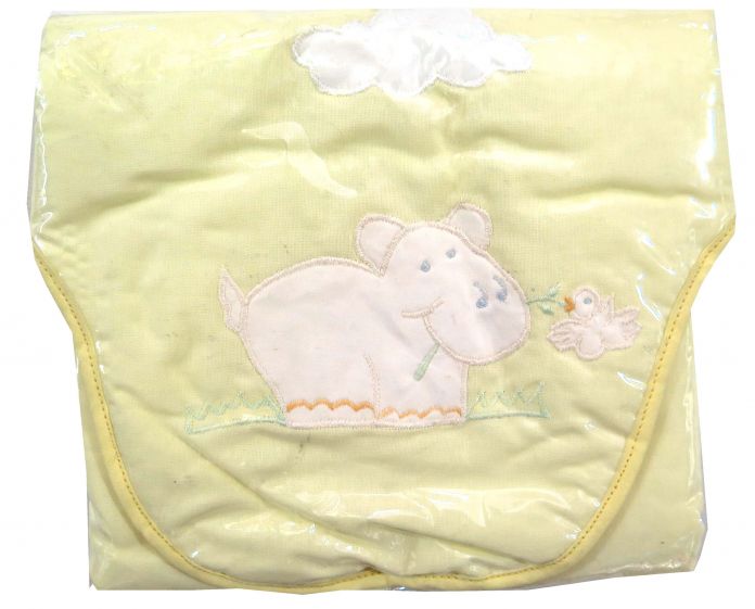 Cambiador plastificado bordado