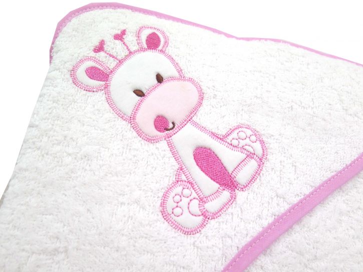 Toalla Con Capucha Bordada