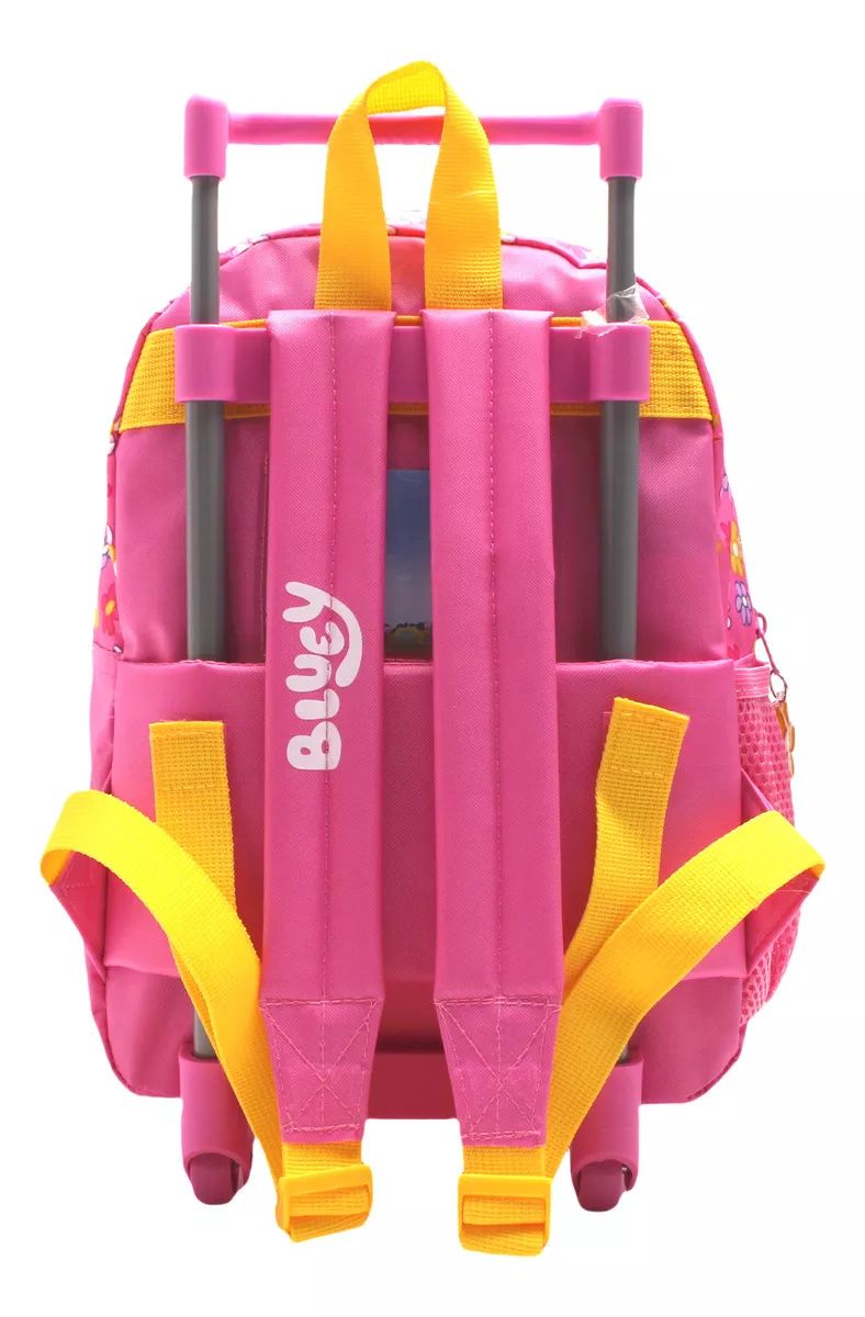 Mochila Con Carro Jardin Bluey - 12 Pulgadas