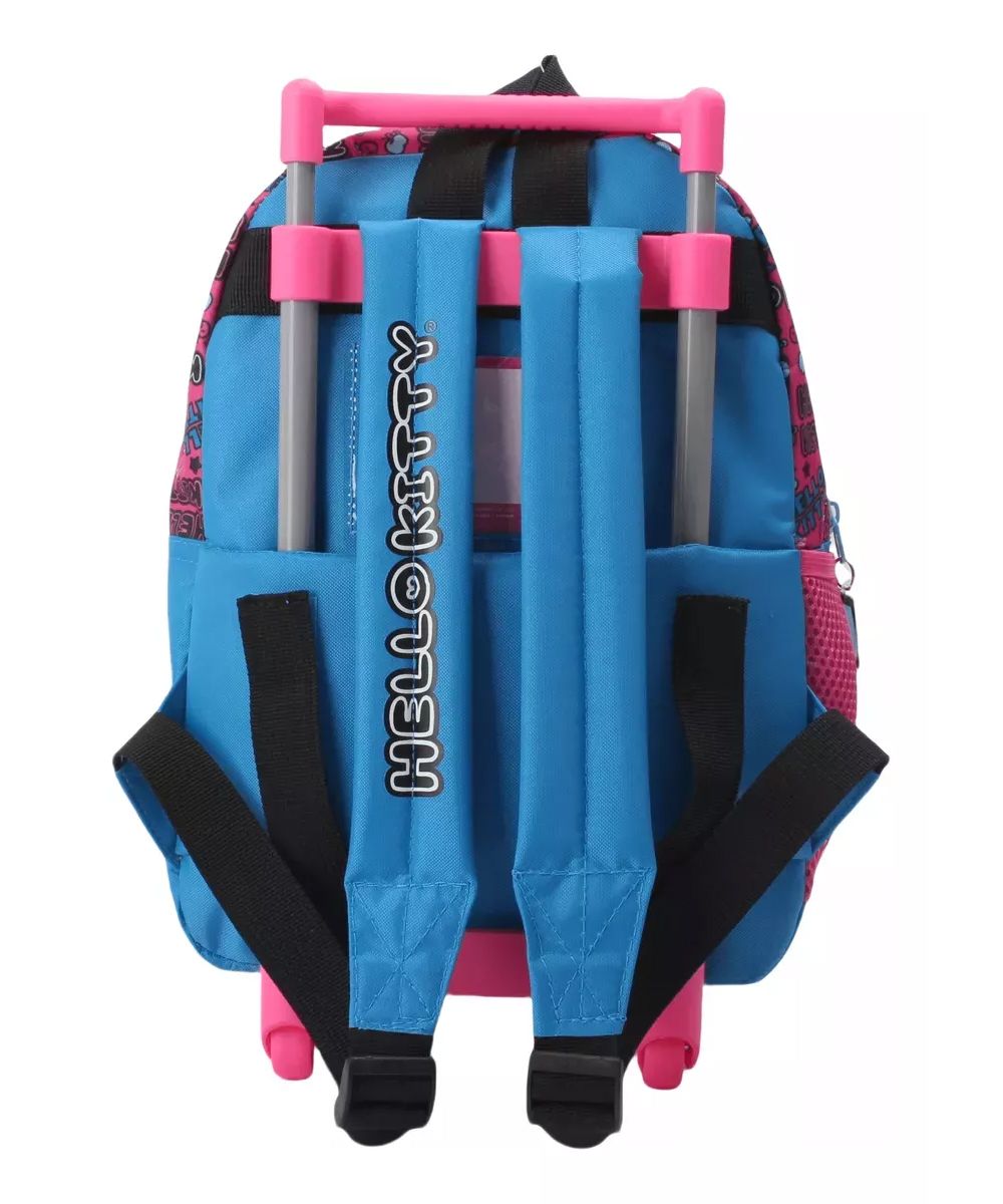 Mochila Con Carro Jardin Hello Kitty - 12 Pulgadas