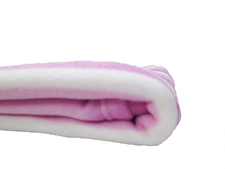 Frazada de Polar Para Cuna Funcional Estampado de Rayas