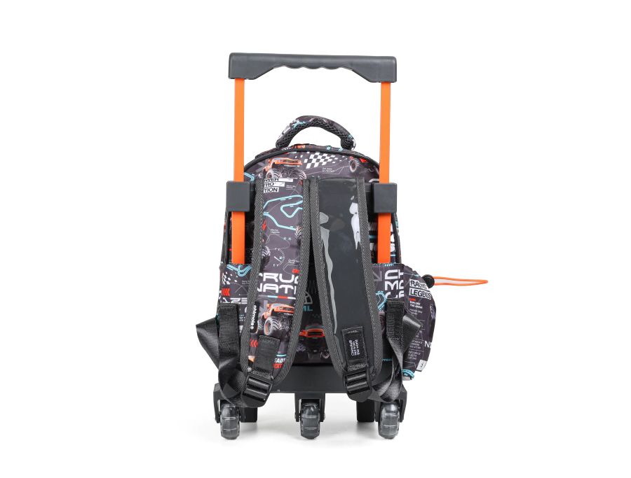 Mochila Con Carro Truck Camion - 14 Pulgadas