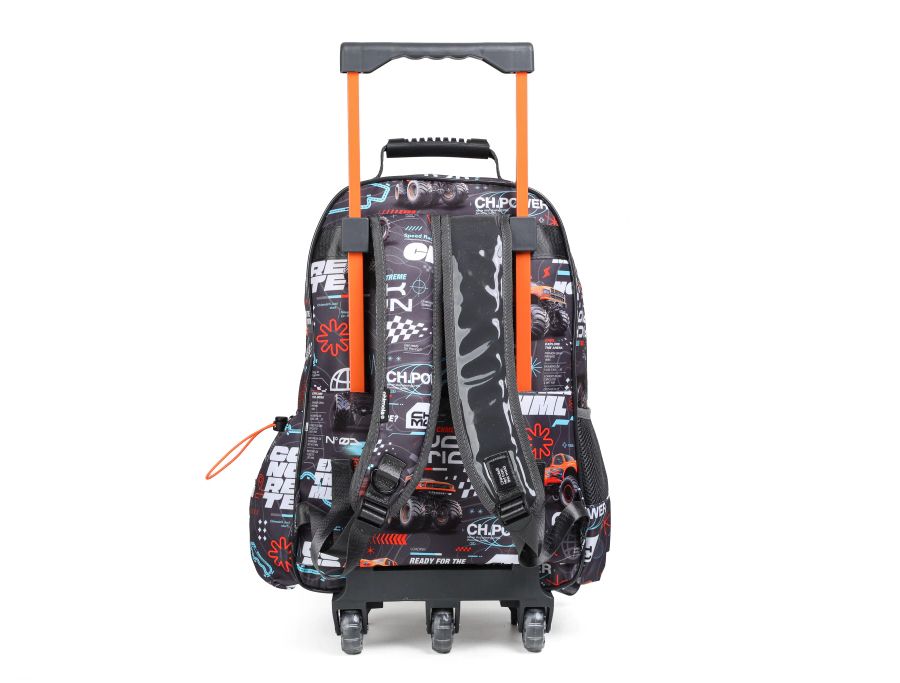 Mochila Con Carro Truck Camion - 16 Pulgadas