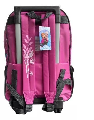 Mochila Con Carro Frozen Find Your Destiny - 17 Pulgadas