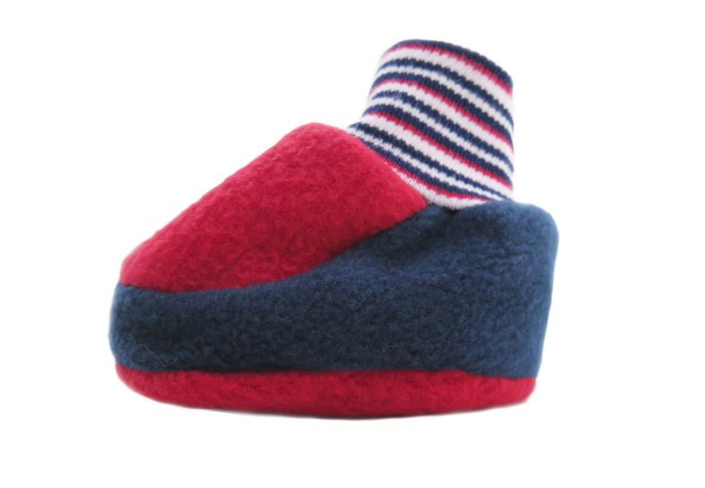 Botita Polar 0 a 6 Meses Combinada con Puño