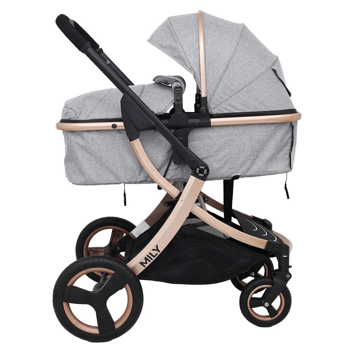 cochecito Bebe 3 en 1 con huevito Travel System Mily