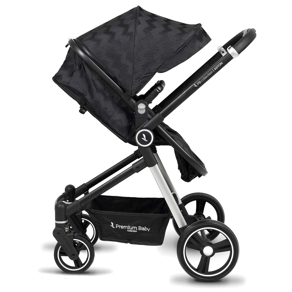 Cochecito Travel System 3 En 1 Moises Con Huevito Y Base Aston Collection