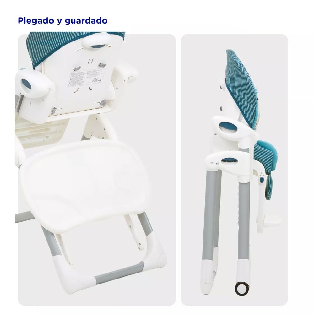 Mimzy 2 En 1 Silla De Comer Bebe Con Alturas Y Reclinado