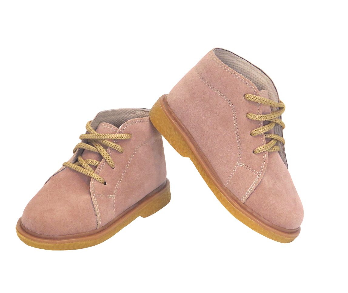 Bota Gamuza Cordones
