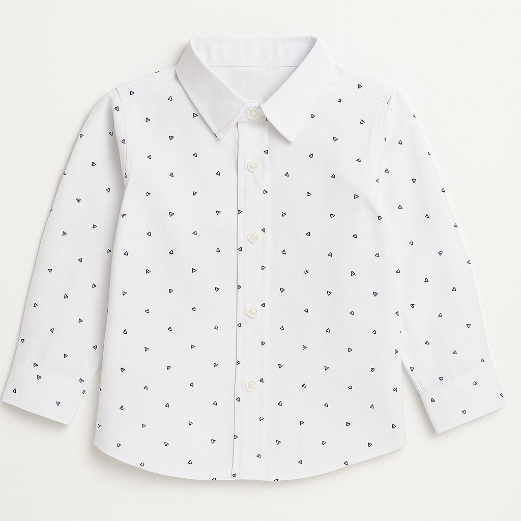 Camisa Manga Larga Estampada