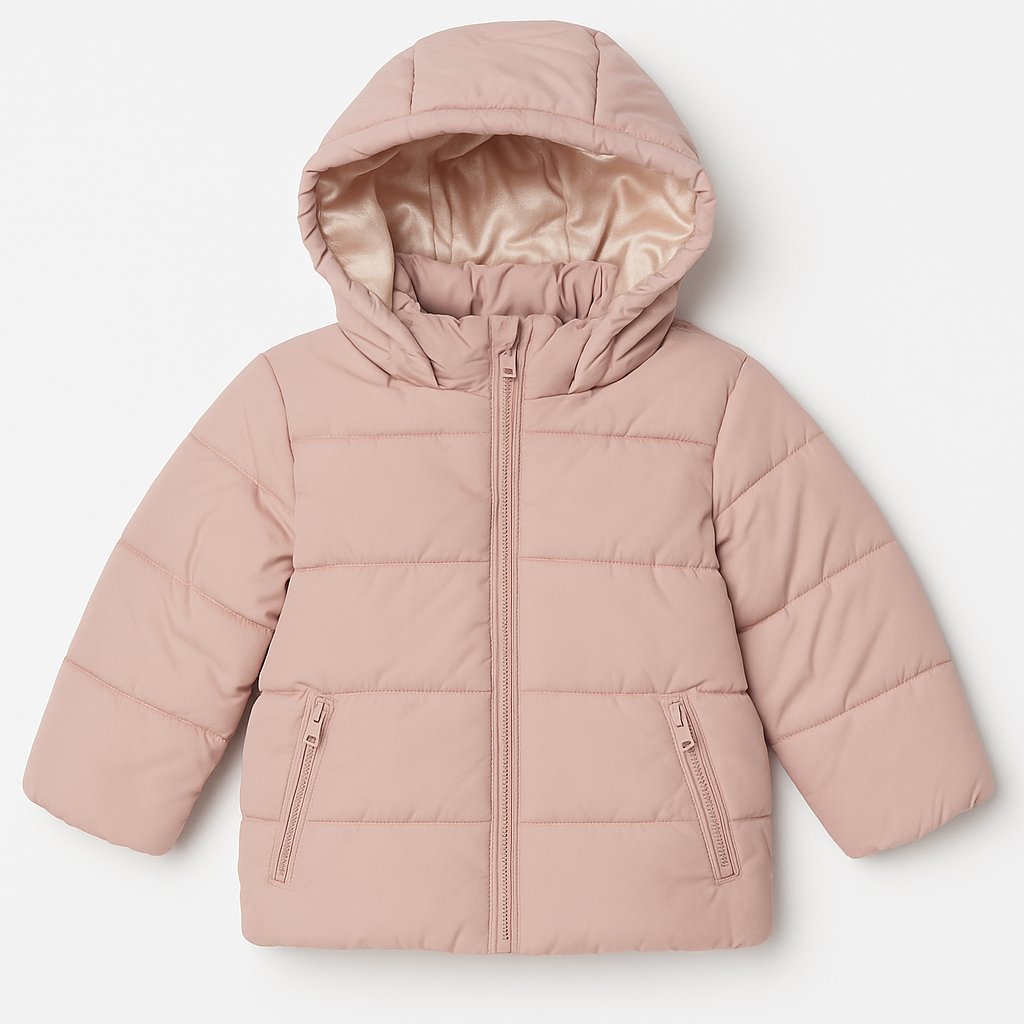 Campera Microfibra Con Piel Interna y Capucha