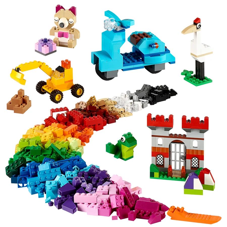 Caja Grande De Bloques - Large Creative Brick Box - Lego Classic - 790 Piezas