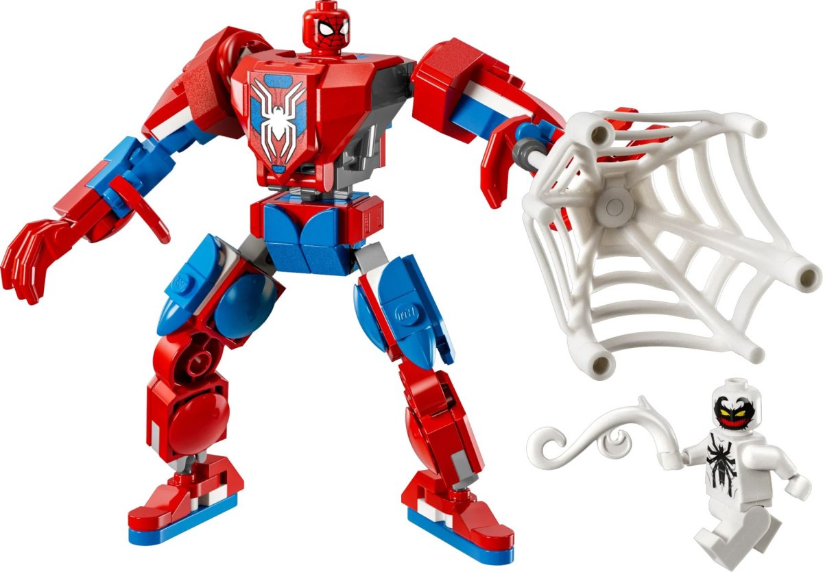 Armadura Robotica De Spiderman Vs. Anti-Venom - Spiderman Mech Vs. Anti-Venom - Marvel Hombre Araña - 107 Piezas