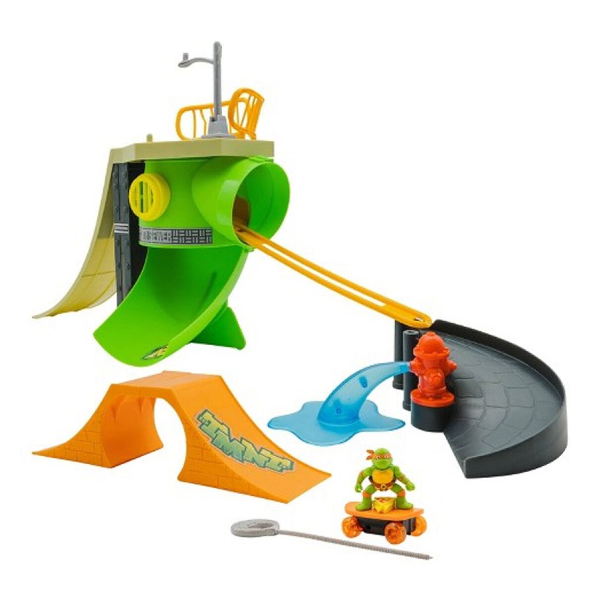 Juego Pista Parque De Skate Tortugas Ninjas - Turtle Madness Skate Park